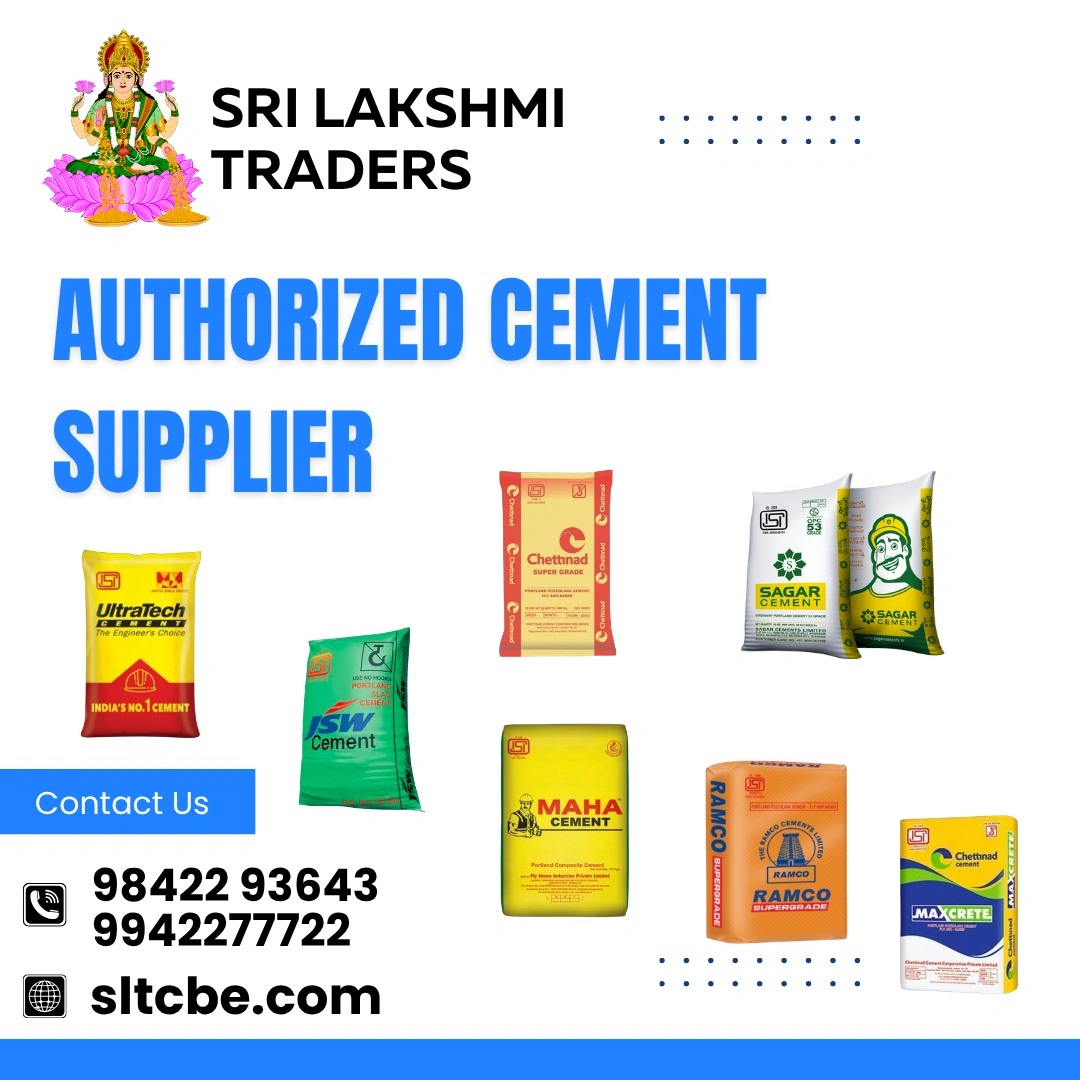 Authorized Cement Suppliers in Coimbatore